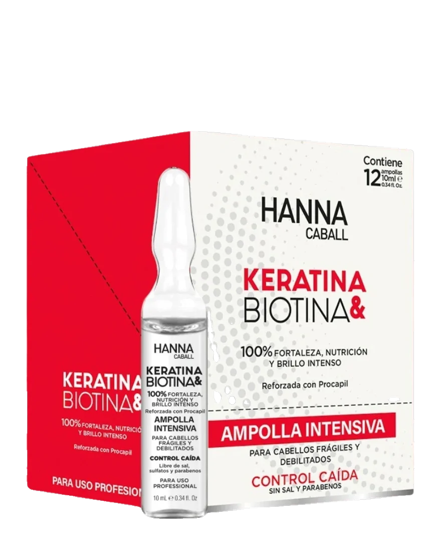 Ampolla Intensiva Keratina & Biotina · Hanna Caball