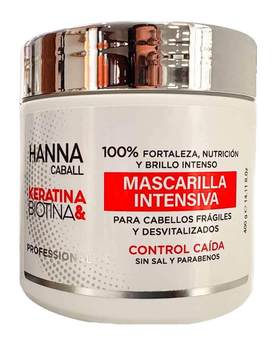 Mascarilla Intensiva Keratina & Biotina · Hanna Caball