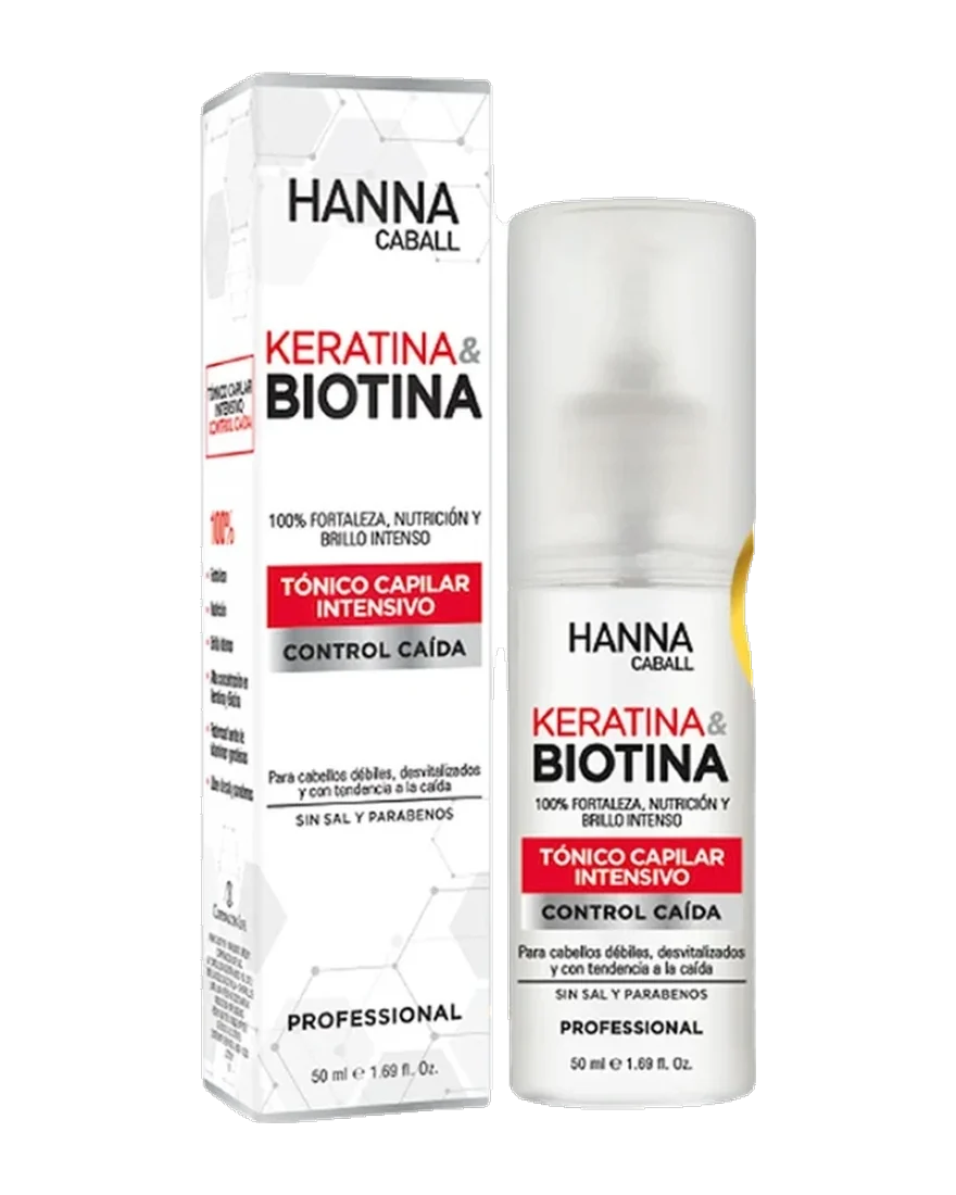 Tónico Capilar Intensivo Keratina & Biotina · Hanna Caball