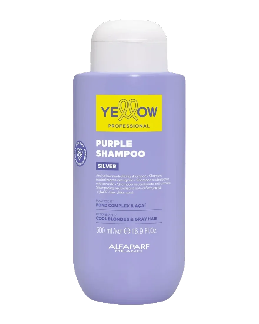 Silver Purple Shampoo · Yellow
